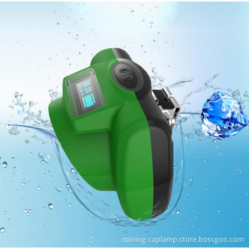 New Design Cordless Mining Headlamp with OLED!
